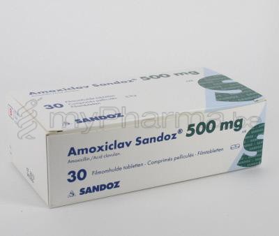 Prix amoxicilline acide clavulanique